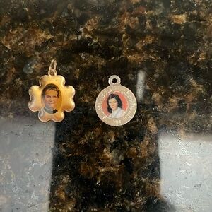 St Patrick + 1 more religious medals